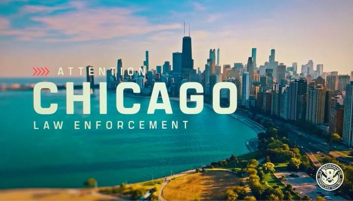 ICE targets Chicago police in its recruitment advertising campaign