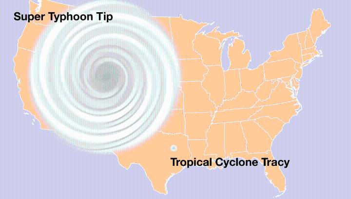 Typhoon Tip: The Largest Tropical Cyclone Ever Recorded Hit The West Pacific In 1979