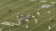LSU leads Florida 13-10 at halftime
