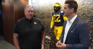 INTERVIEW: Michigan interim coach Biff Poggi talks Bryce Underwood's 'elite' play, matchup ahead with Nebraska