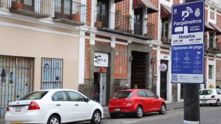 Parquímetros en Puebla recaudan más de 2 mdp durante agosto