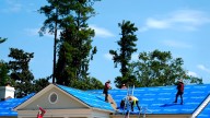 Roofers rushed to help the Augusta area re-cover homes, recover lives