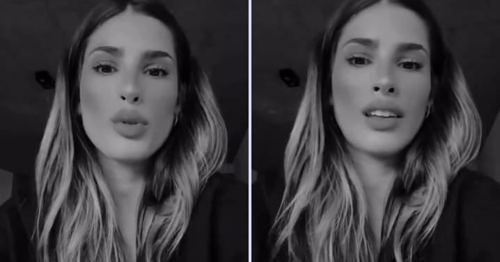 “Me acuesto y me levanto llorando”: el desgarrador video de Juli Poggio por el accidente de Thiago Medina