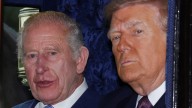 As Trump enjoys the pomp of the Royal Family, America is in uproar