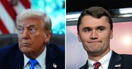 Donald Trump Quickly Veers Off Course in Bonkers Tribute to Charlie Kirk