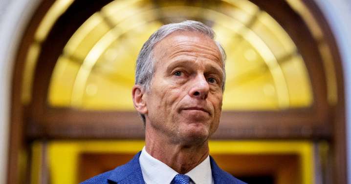 Sen. John Thune digs in on GOP funding bill, accusing Democrats of holding government 'hostage'