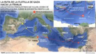 Llegada de La Flotilla a Gaza, en directo: se activan las cámaras en streaming a 250 millas de "la zona de alto riesgo"