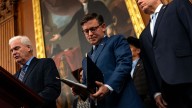 Mike Johnson faces brief GOP revolt over Trump tariffs