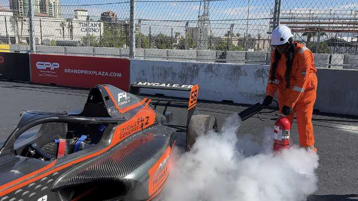 Los locales cambian las gradas por la primera línea en el programa de comisarios del Gran Premio de Las Vegas