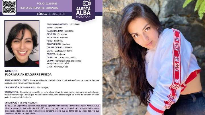 ¿Quién es Marian Izaguirre? La tiktoker desapareció en Uruapan, Michoacán