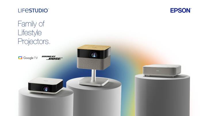 Epson’s new Lifestudio projectors put Google TV and Bose sound in one package