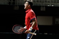 Tomás Barrios valoró su victoria en Copa Davis: “Feliz de haber jugado a un buen nivel y estar dos cero arriba”