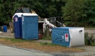Police officer ‘shoots teen after group pushed over portable loo he was in’