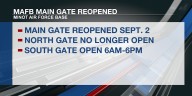 MAFB Main Gate reopened Sept. 2