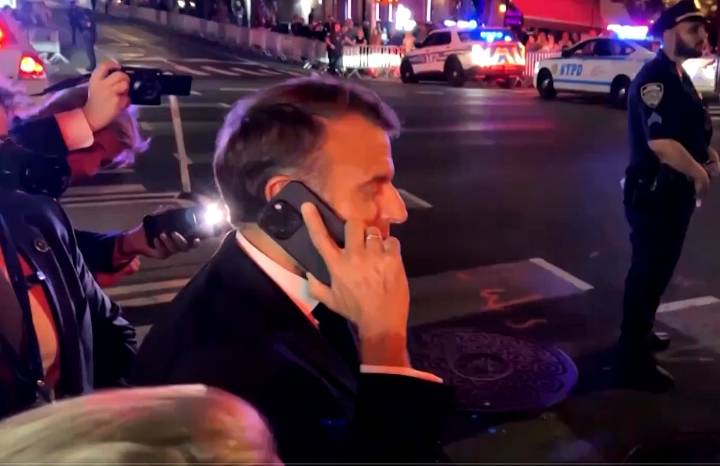 I'm Waiting In The Street: French President Macron Tells Donald Trump