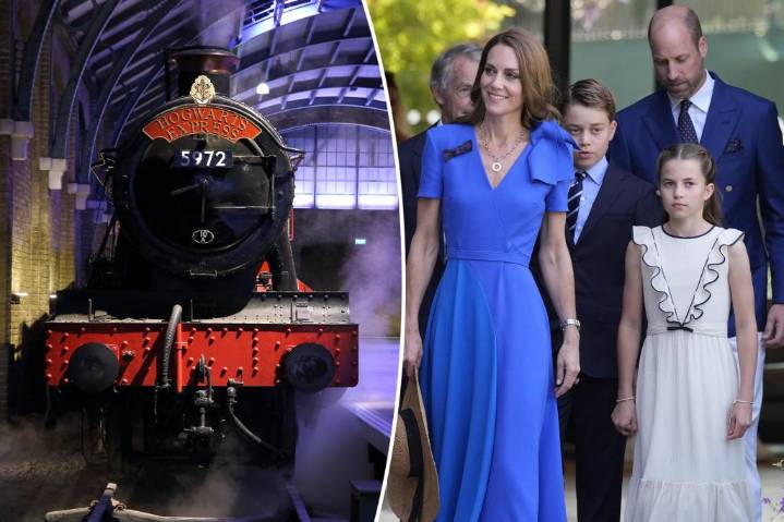 Kate Middleton and Prince William surprise kids with trip to set of 'Harry Potter' series: report