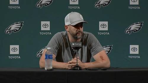 Eagles won't be watching Super Bowl banner ceremony, Coach Sirianni says