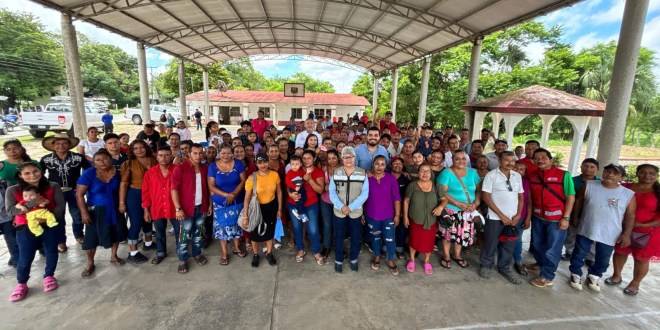 Comunidades acuícolas de Centla avanzan hacia su primera cosecha de tilapia con el programa Pescando Vida