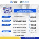 Plan semanal del Club del Adulto Mayor en tu Colonia!