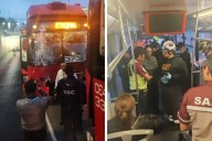 Chocan dos unidades de MB; hay 12 lesionados