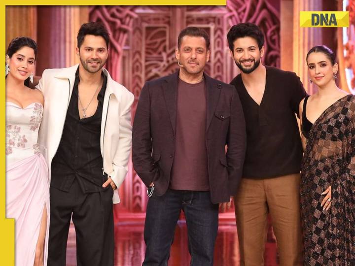 Salman takes a dig at his past girlfriends as he jokes with Varun, Janhvi