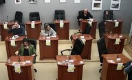 Con chicanas y sin hablar del proyecto del Club de Pesca, la sesión terminó con solo cinco ediles