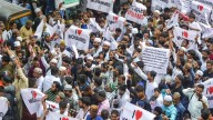 Protest against 'I Love Muhammad' graffiti on road turns violent in Ahilyanagar; 1 held, 30 detained