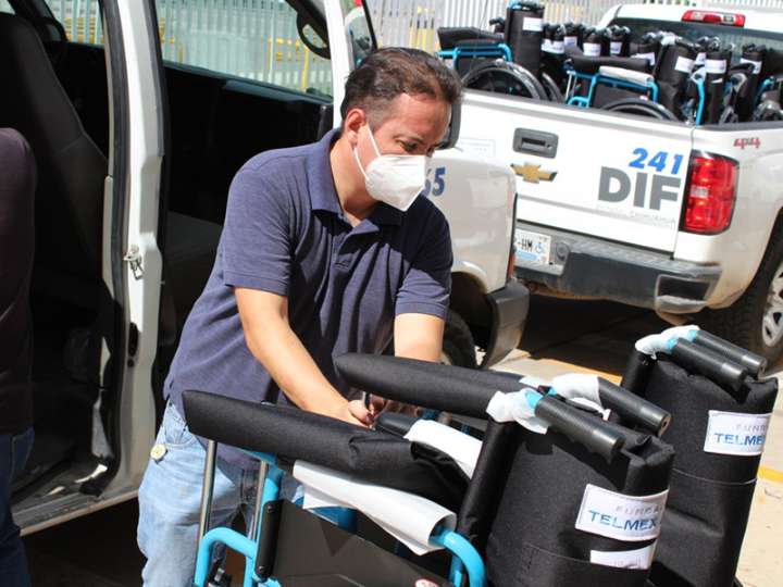 ¿Necesita una silla de ruedas? Entregarán 100 para personas vulnerables en Juárez