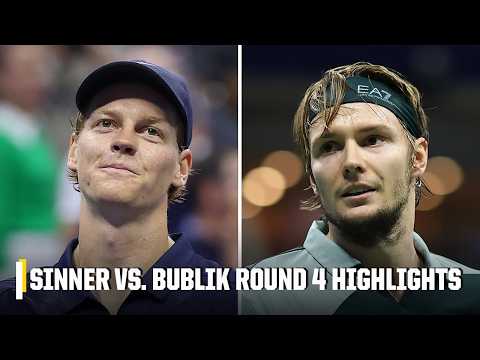 No. 1 Jannik Sinner vs. No. 23 Alexander Bublik 