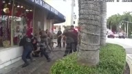 Miami Beach Police release bodycam video of man with knife taken into custody after confrontation