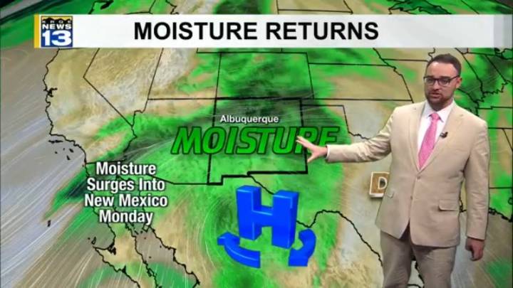 Drier Sunday before more moisture moves into the state