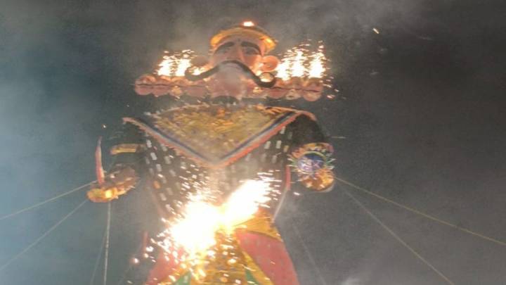 UP: Police ban burning of 240 ft Ravana effigy in Ayodhya during Dussehra
