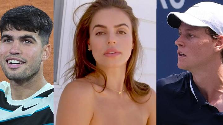 La modelo Brooks Nader estuvo saliendo al mismo tiempo con Alcaraz y Sinner, según la prensa rosa estadounidense