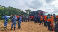 Rescuers search for helicopter that went missing in Indonesia's Borneo