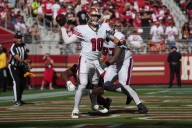 49ers QB Mac Jones gives update after re-aggravating knee injury