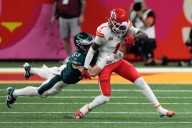 Chiefs WR Xavier Worthy doubtful for Eagles rematch on Sunday