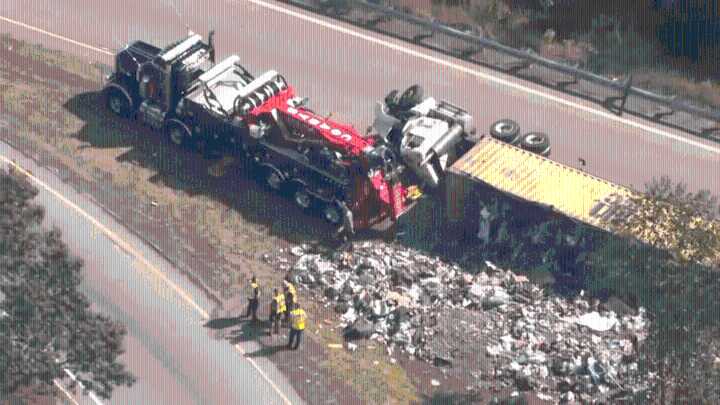 Crash on I-495 in Littleton, Mass. causing delays – NBC Boston