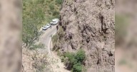 Cierran tramo en carretera  Ímuris-Cananea por deslave