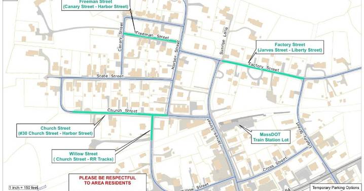 Road Work Planned Next Week