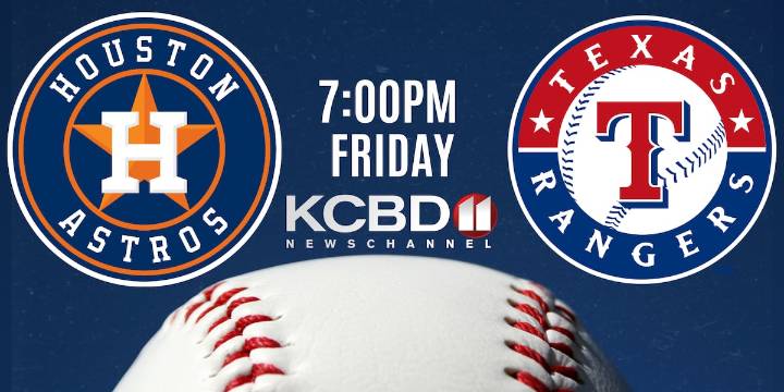 Astros play the Rangers after Alvarez’s 4