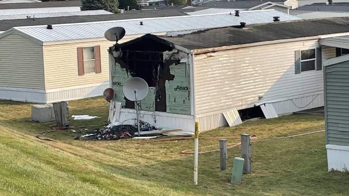 72-year-old woman dead following mobile home fire in Delaware County