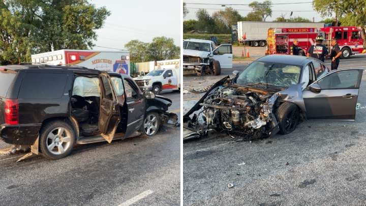 Adolescente presuntamente no se detuvo ante semáforo rojo y causó choque en Mercedes