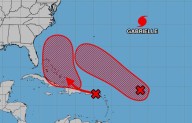NHC: High odds for 2 more tropical depressions; Hurricane Gabrielle targets Azores