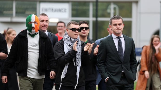 Is Irish hip-hop trio Kneecap still banned from entering Canada? Were they ever? It's unclear