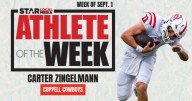 Star Local Media’s Athlete of the Week: Coppell's Carter Zingelmann