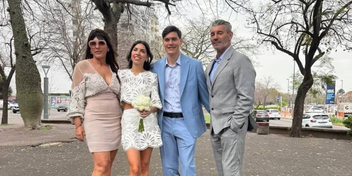 Sergio Goycochea celebró el casamiento de su hijo menor: “Continuar apostando por este camino”