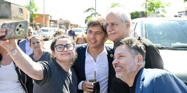 A la espera del encuentro entre CFK y Kicillof, el peronismo se abroquela para darle visibilidad a Taiana