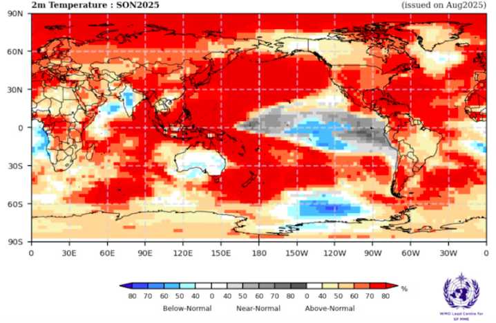 El fenómeno climático de La Niña podría reaparecer en los próximos meses pero no enfriará el planeta