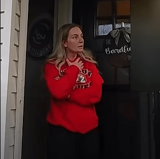 Moment married teacher, 34, is confronted by cops after raping pupil, 11, on ‘play dates’ as she tries to feign shock