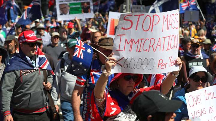 Mass protests wrap up in Sydney and Melbourne without significant incident, at least two arrests made